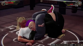 Felicity vs bolda nf3d female mma combat ring battle