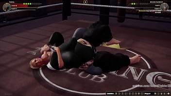 Felicity vs bolda nf3d female mma combat ring battle