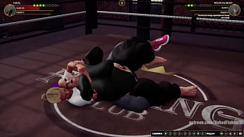 Felicity vs bolda nf3d female mma combat ring battle