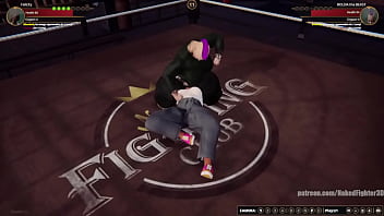Felicity vs bolda nf3d female mma combat ring battle