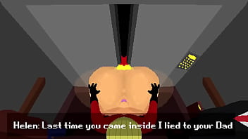 Dash super speed fuck elastigirl