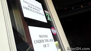 Busty ebony babe september reign sucking cock true a glory hole