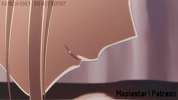 Blonde dream hentai action