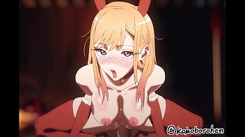 Blonde dream hentai action