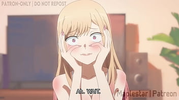 Blonde dream hentai action