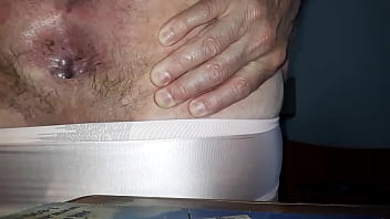 Pink Panty Spread Wide Open thumbnail