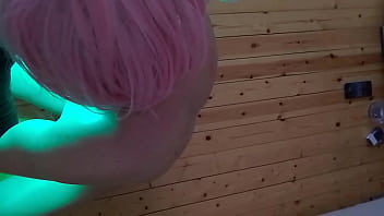 Masturbating Without Hands On Oiled Cock thumbnail