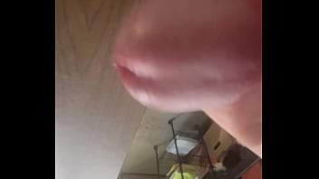 Nice white cock cums hard