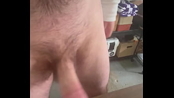 Nice white cock cums hard