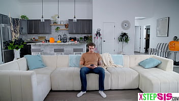 Bratty stepsis did not like halloween at all but stepbro changed her mind