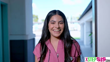 Bratty stepsis did not like halloween at all but stepbro changed her mind