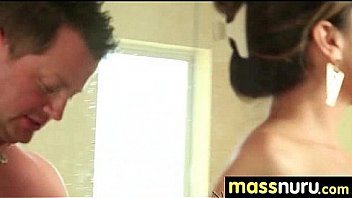 Babe hottie slippery nuru massage 4