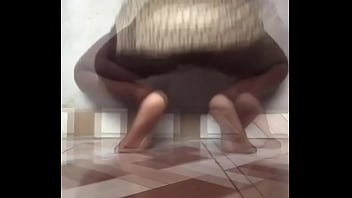 Dancing happily to show my pussy how sweet i am