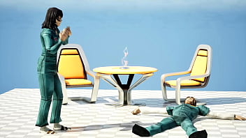 Anya fails miserably to help jimmy mouthwashing the game