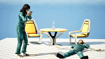 Anya fails miserably to help jimmy mouthwashing the game