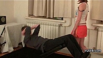 Girlfriend bouncing on cock