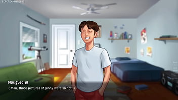 Summertime saga by darkcookie stepmom caught him cumming all over her panties stepmom caught him jerking off in her bed