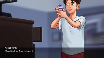 Summertime saga by darkcookie stepmom caught him cumming all over her panties stepmom caught him jerking off in her bed