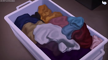 Summertime saga by darkcookie stepmom caught him cumming all over her panties stepmom caught him jerking off in her bed