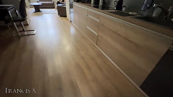 Blonde slut gets fucked hard while talking to her husband on the phone