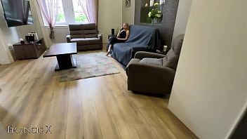 Blonde slut gets fucked hard while talking to her husband on the phone