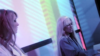 Nataly dangelo and romana ryder fuck a dude in his shower