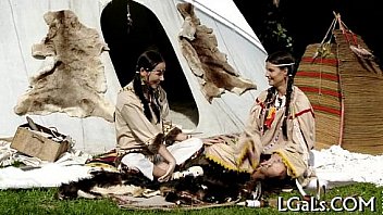 Leggy beauties are licking