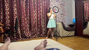 He cums in her mouth at the same time she is climaxing with a vibrator