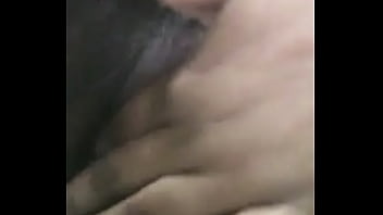 Black sexy girl playing with her pussy