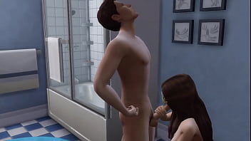 Spiderman gets oral from may