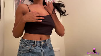 Getting steamy in the bathroom sultry jenna foxx pleasures herself