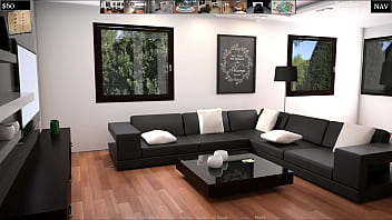 Meeting hot claire in the library