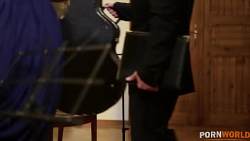 String quartet hard at work and xxx play gp1688