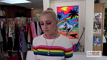 Melody parker’s pussy gushes hard as bryan gozzling pounds her cunt