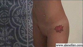 Alone amateur girl masturbate with sex dildo toys movie 27