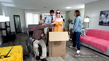 Double anal fucking the new milf sexbot