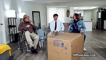 Double anal fucking the new milf sexbot