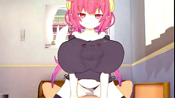 Ilulu coge demasiado bien haciendo rebotar esas grandes tetas