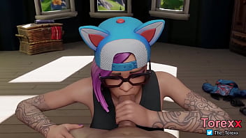 Lynx sucking you off