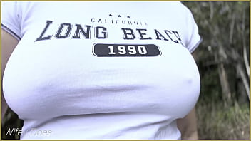 Milf Braless Tease thumbnail