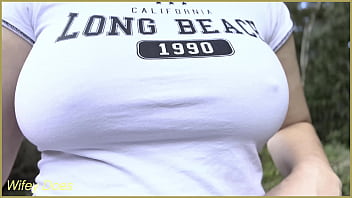 Milf Braless Tease thumbnail