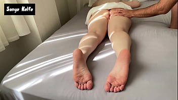 Horny step mom getting fucked after massage