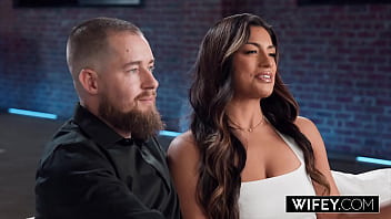 Karina Is A Wife She Is Hot And Now Her Husband Is Going To See Just How Much His Wife Loves To Swing As She Becomes A Pornstar Herself thumbnail