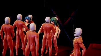 東方 早苗 天子 mmd セックス 中出し