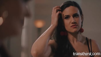 Busty Milf Fucks A Hot Trans Hottie thumbnail