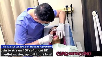 Channy crossfire's dental checkup