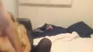 Blonde girl hitachi time with boyfriend rubbing her nipples