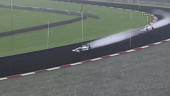 Accidente fuerte centimines gp de malasia 2012