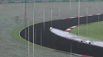 Accidente fuerte centimines gp de malasia 2012