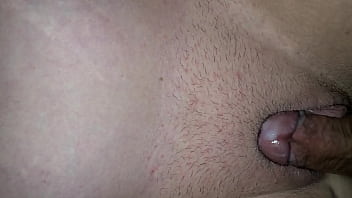 My wife enjoying my long cock